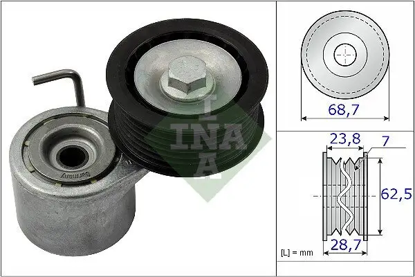 Riemenspanner, Keilrippenriemen Schaeffler INA 534 0487 10