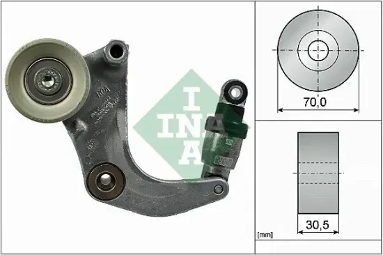 Riemenspanner, Keilrippenriemen Schaeffler INA 534 0534 10 Bild Riemenspanner, Keilrippenriemen Schaeffler INA 534 0534 10
