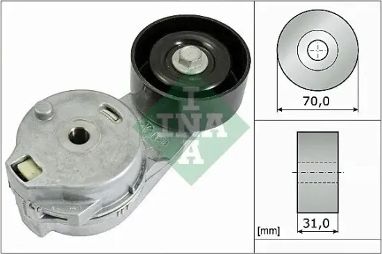 Riemenspanner, Keilrippenriemen Schaeffler INA 534 0548 10 Bild Riemenspanner, Keilrippenriemen Schaeffler INA 534 0548 10