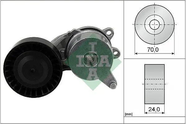 Riemenspanner, Keilrippenriemen Schaeffler INA 534 0553 10 Bild Riemenspanner, Keilrippenriemen Schaeffler INA 534 0553 10