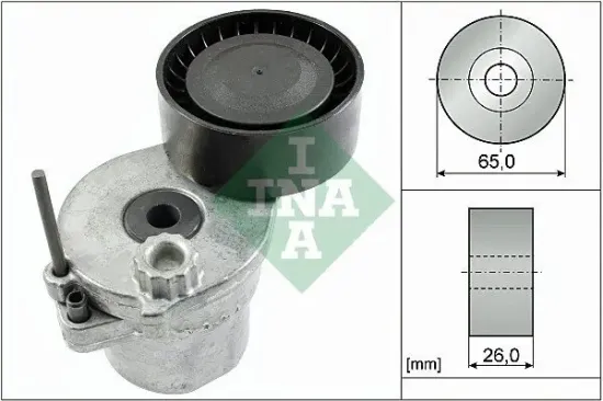 Riemenspanner, Keilrippenriemen Schaeffler INA 534 0570 10 Bild Riemenspanner, Keilrippenriemen Schaeffler INA 534 0570 10