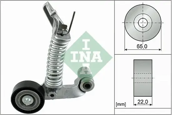 Riemenspanner, Keilrippenriemen Schaeffler INA 534 0574 10 Bild Riemenspanner, Keilrippenriemen Schaeffler INA 534 0574 10