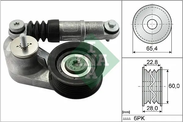Riemenspanner, Keilrippenriemen Schaeffler INA 534 0595 10