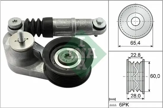 Riemenspanner, Keilrippenriemen Schaeffler INA 534 0595 10 Bild Riemenspanner, Keilrippenriemen Schaeffler INA 534 0595 10