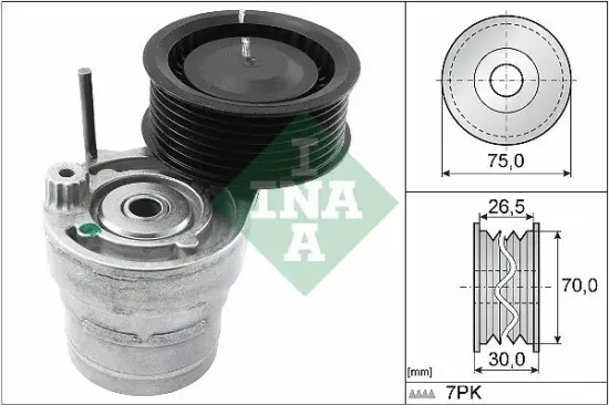 Riemenspanner, Keilrippenriemen Schaeffler INA 534 0603 10 Bild Riemenspanner, Keilrippenriemen Schaeffler INA 534 0603 10