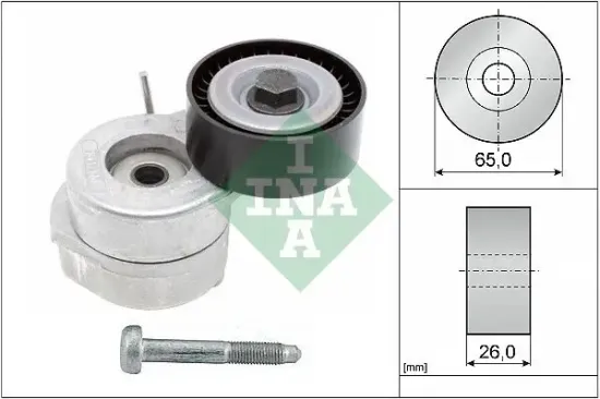 Riemenspanner, Keilrippenriemen Schaeffler INA 534 0607 10 Bild Riemenspanner, Keilrippenriemen Schaeffler INA 534 0607 10