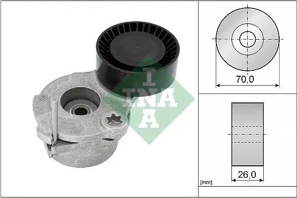 Riemenspanner, Keilrippenriemen Schaeffler INA 534 0630 10