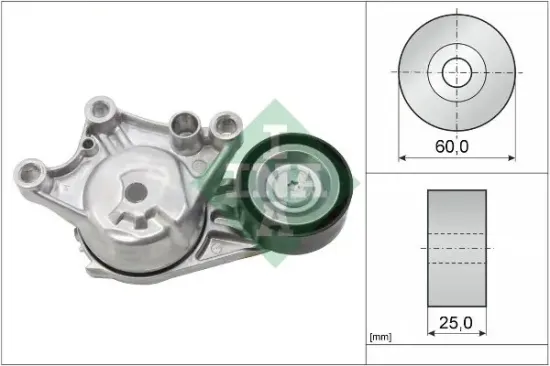 Riemenspanner, Keilrippenriemen Schaeffler INA 534 0654 10 Bild Riemenspanner, Keilrippenriemen Schaeffler INA 534 0654 10