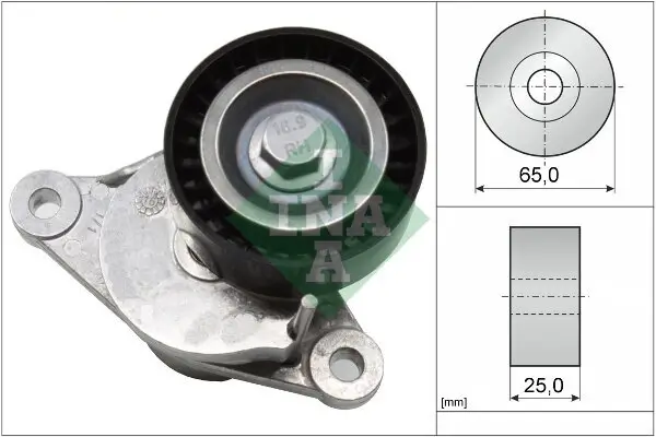 Riemenspanner, Keilrippenriemen Schaeffler INA 534 0655 10