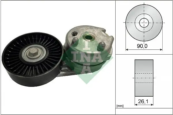 Riemenspanner, Keilrippenriemen Schaeffler INA 534 0668 10