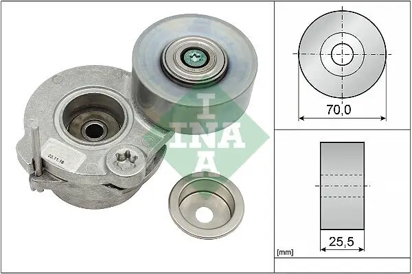 Riemenspanner, Keilrippenriemen Schaeffler INA 534 0672 10