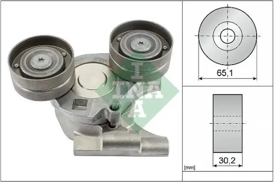 Riemenspanner, Keilrippenriemen Schaeffler INA 534 0682 10 Bild Riemenspanner, Keilrippenriemen Schaeffler INA 534 0682 10