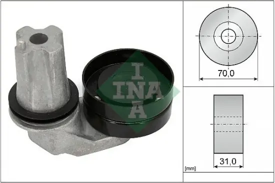 Riemenspanner, Keilrippenriemen Schaeffler INA 534 0694 10 Bild Riemenspanner, Keilrippenriemen Schaeffler INA 534 0694 10