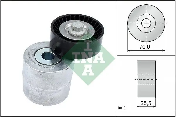 Riemenspanner, Keilrippenriemen Schaeffler INA 534 0715 10 Bild Riemenspanner, Keilrippenriemen Schaeffler INA 534 0715 10