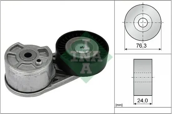 Riemenspanner, Keilrippenriemen Schaeffler INA 534 0725 10 Bild Riemenspanner, Keilrippenriemen Schaeffler INA 534 0725 10