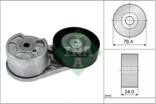 Riemenspanner, Keilrippenriemen Schaeffler INA 534 0727 10 Bild Riemenspanner, Keilrippenriemen Schaeffler INA 534 0727 10