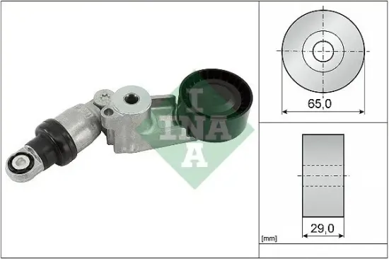 Riemenspanner, Keilrippenriemen Schaeffler INA 534 0792 10 Bild Riemenspanner, Keilrippenriemen Schaeffler INA 534 0792 10