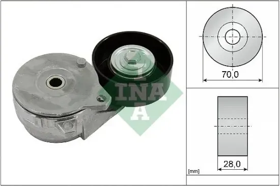 Riemenspanner, Keilrippenriemen Schaeffler INA 534 0813 10 Bild Riemenspanner, Keilrippenriemen Schaeffler INA 534 0813 10