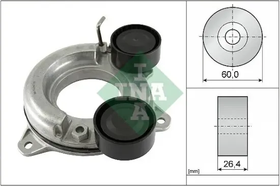 Riemenspanner, Keilrippenriemen Schaeffler INA 534 0854 10 Bild Riemenspanner, Keilrippenriemen Schaeffler INA 534 0854 10