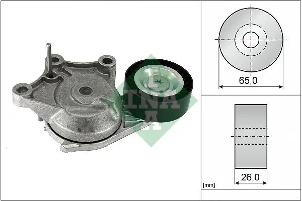 Riemenspanner, Keilrippenriemen Schaeffler INA 534 0903 10