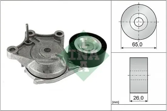 Riemenspanner, Keilrippenriemen Schaeffler INA 534 0903 10 Bild Riemenspanner, Keilrippenriemen Schaeffler INA 534 0903 10