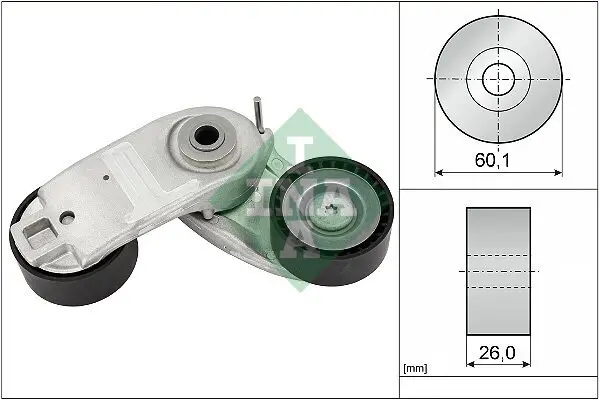 Riemenspanner, Keilrippenriemen Schaeffler INA 534 0937 10
