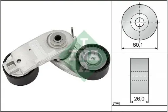 Riemenspanner, Keilrippenriemen Schaeffler INA 534 0937 10 Bild Riemenspanner, Keilrippenriemen Schaeffler INA 534 0937 10