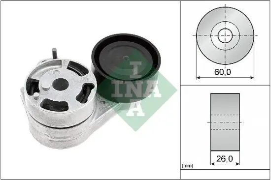 Riemenspanner, Keilrippenriemen Schaeffler INA 534 0938 10 Bild Riemenspanner, Keilrippenriemen Schaeffler INA 534 0938 10