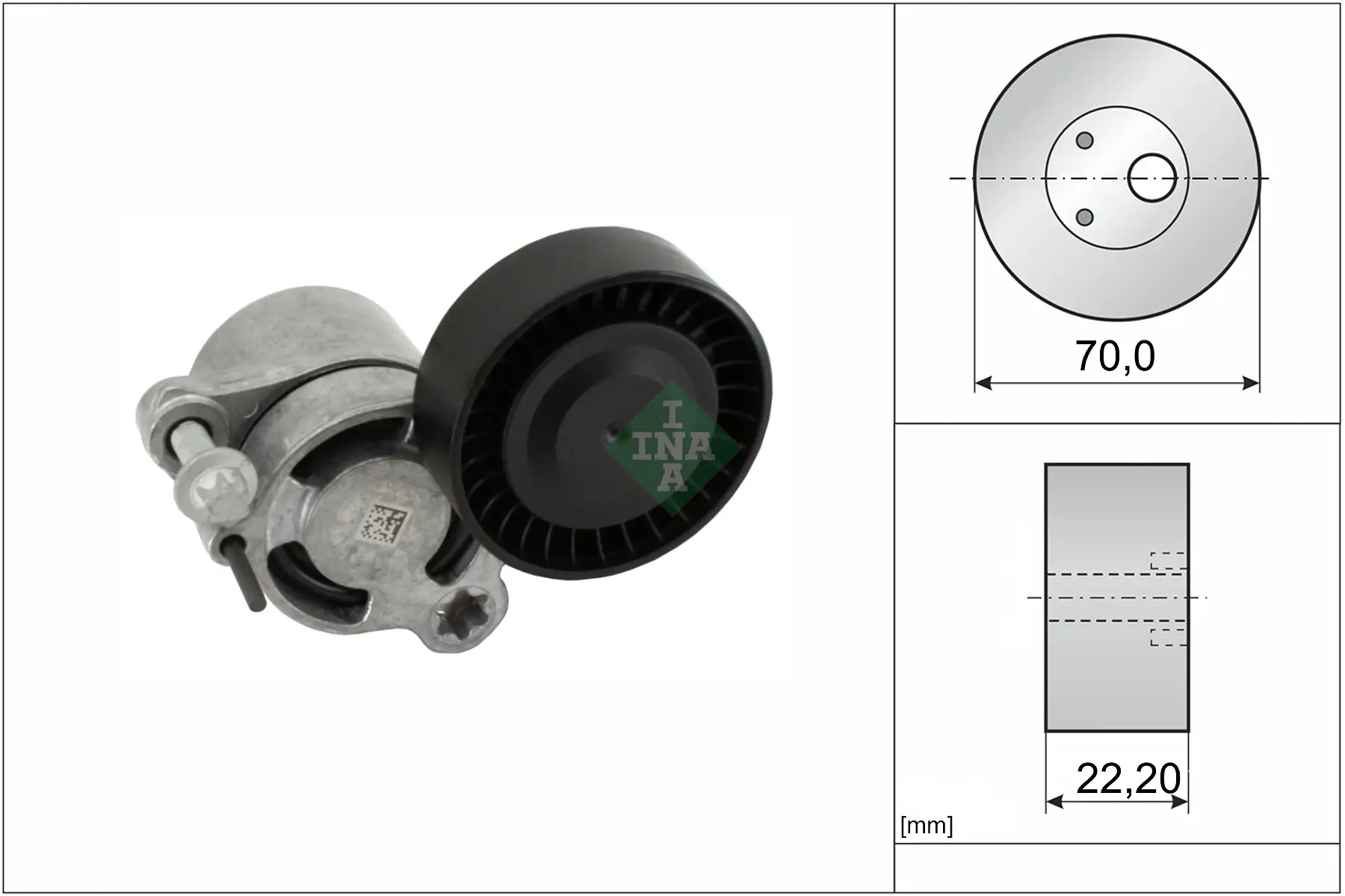 Riemenspanner, Keilrippenriemen Schaeffler INA 534 1006 10