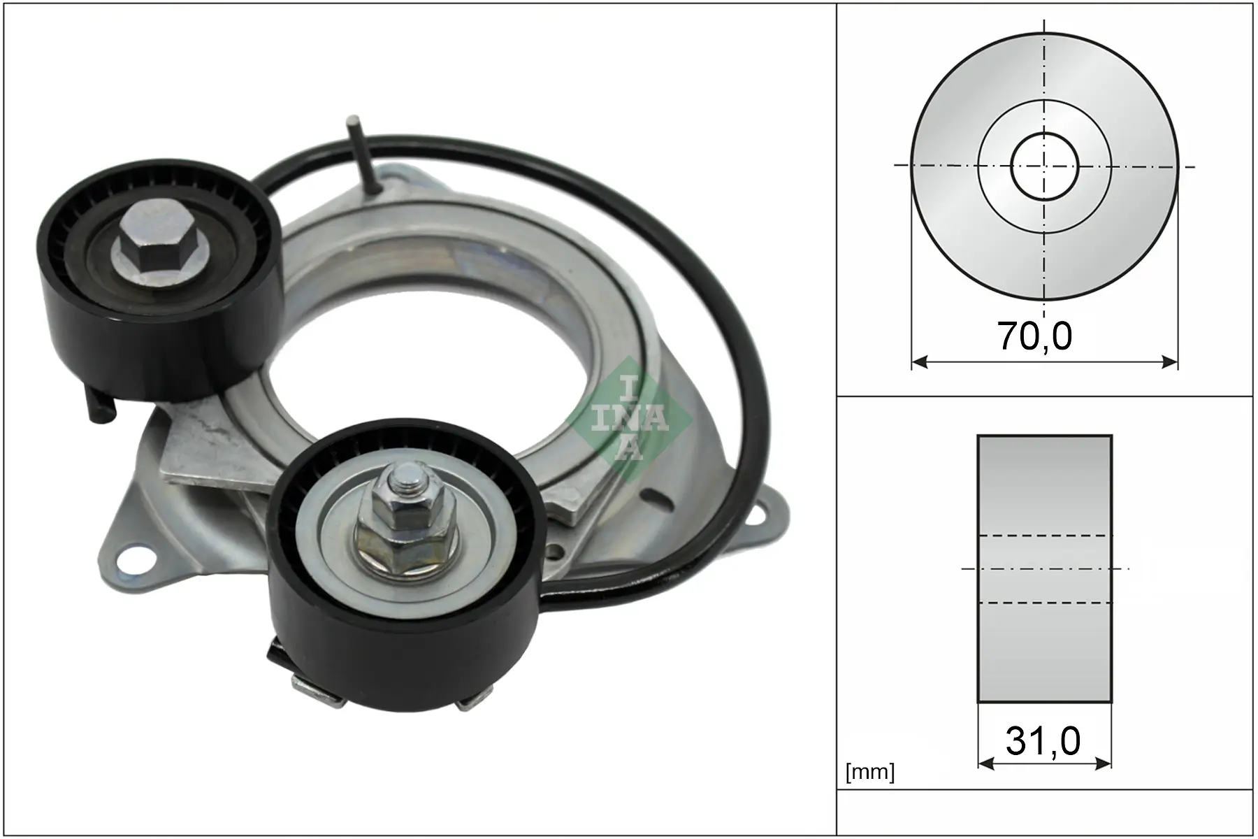 Riemenspanner, Keilrippenriemen Schaeffler INA 534 1011 10