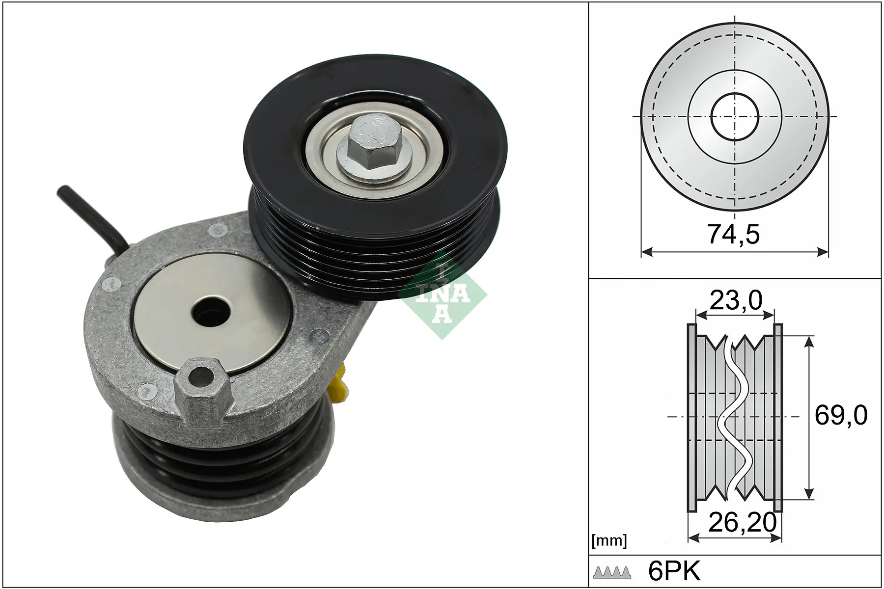 Riemenspanner, Keilrippenriemen Schaeffler INA 534 1013 10