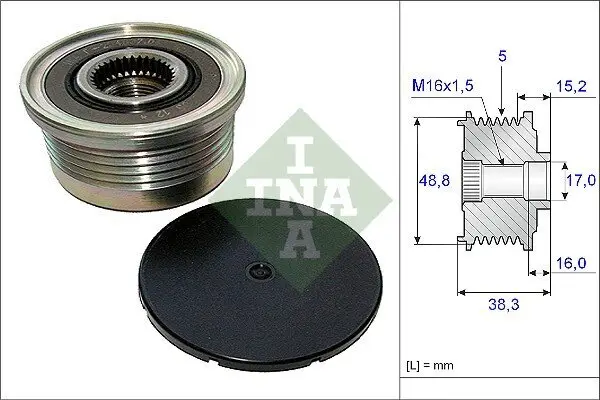 Generatorfreilauf Schaeffler INA 535 0048 10