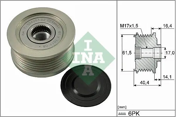 Generatorfreilauf Schaeffler INA 535 0115 10