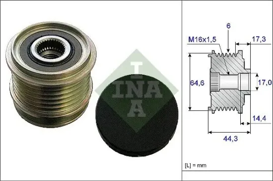 Generatorfreilauf Schaeffler INA 535 0130 10 Bild Generatorfreilauf Schaeffler INA 535 0130 10