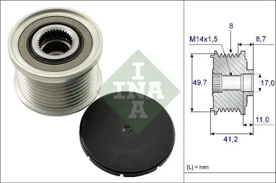 Generatorfreilauf Schaeffler INA 535 0141 10 Bild Generatorfreilauf Schaeffler INA 535 0141 10
