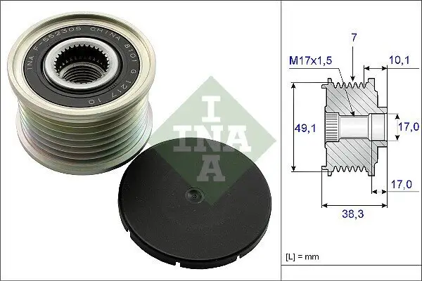 Generatorfreilauf Schaeffler INA 535 0153 10