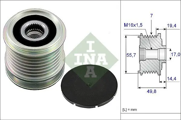 Generatorfreilauf Schaeffler INA 535 0165 10