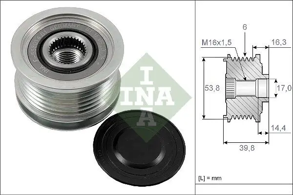 Generatorfreilauf Schaeffler INA 535 0170 10