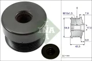 Generatorfreilauf Schaeffler INA 535 0172 10