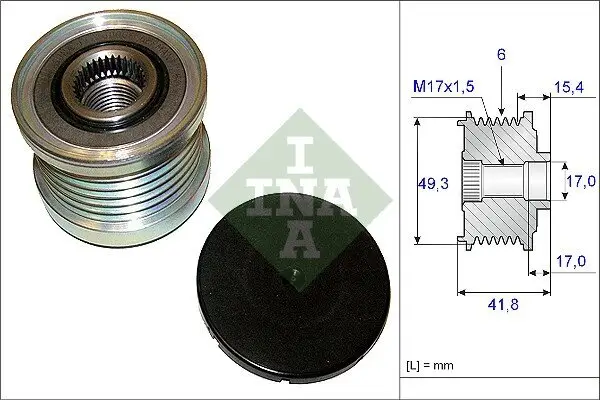 Generatorfreilauf Schaeffler INA 535 0193 10