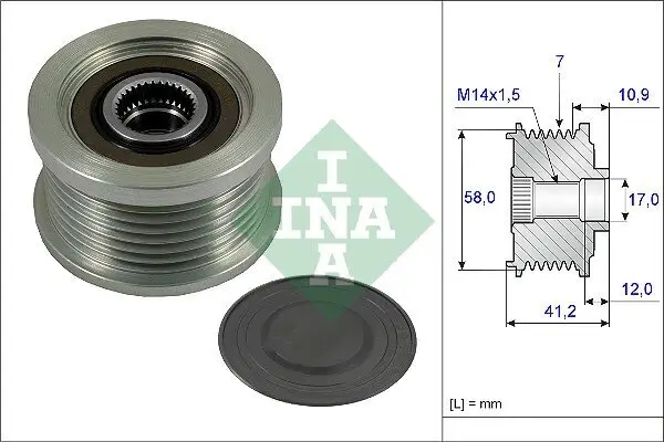 Generatorfreilauf Schaeffler INA 535 0232 10