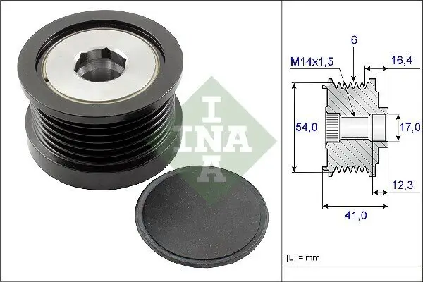 Generatorfreilauf Schaeffler INA 535 0259 10