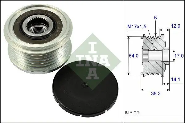 Generatorfreilauf Schaeffler INA 535 0264 10