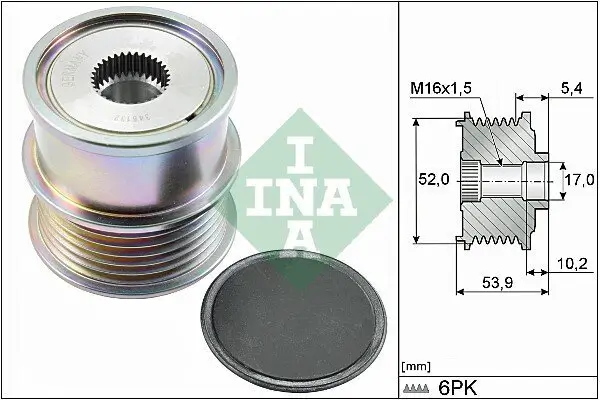 Generatorfreilauf Schaeffler INA 535 0279 10