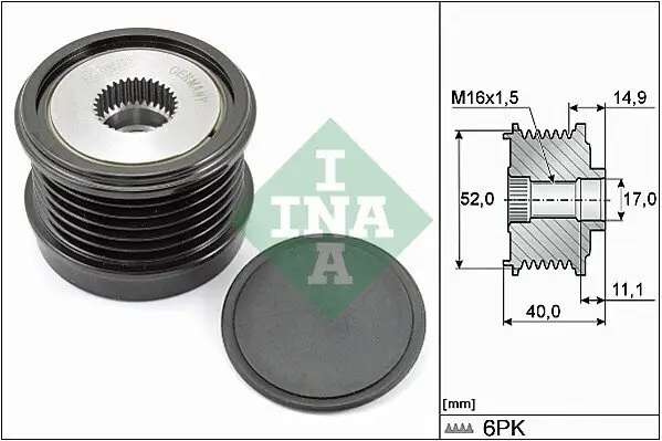 Generatorfreilauf Schaeffler INA 535 0293 10
