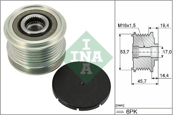 Generatorfreilauf Schaeffler INA 535 0328 10