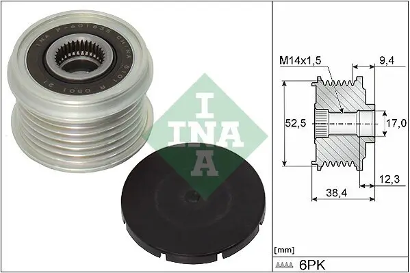 Generatorfreilauf Schaeffler INA 535 0329 10