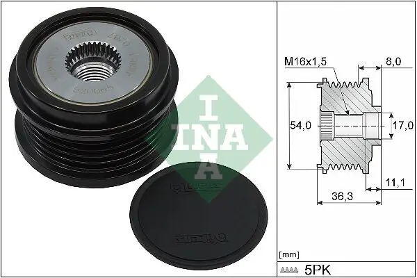 Generatorfreilauf Schaeffler INA 535 0333 10
