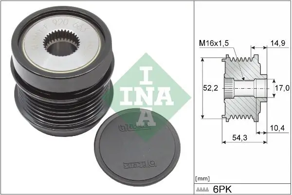 Generatorfreilauf Schaeffler INA 535 0342 10