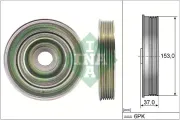 Riemenscheibe, Kurbelwelle Schaeffler INA 544 0097 10